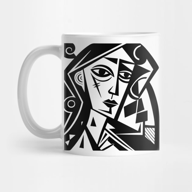 Cubist Witch by n23tees